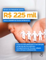 Câmara aprova crédito especial de R$ 225 mil para fortalecer assistência social em Baraúna