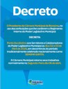 Câmara de Baraúna decreta ponto facultativo durante a Semana Santa
