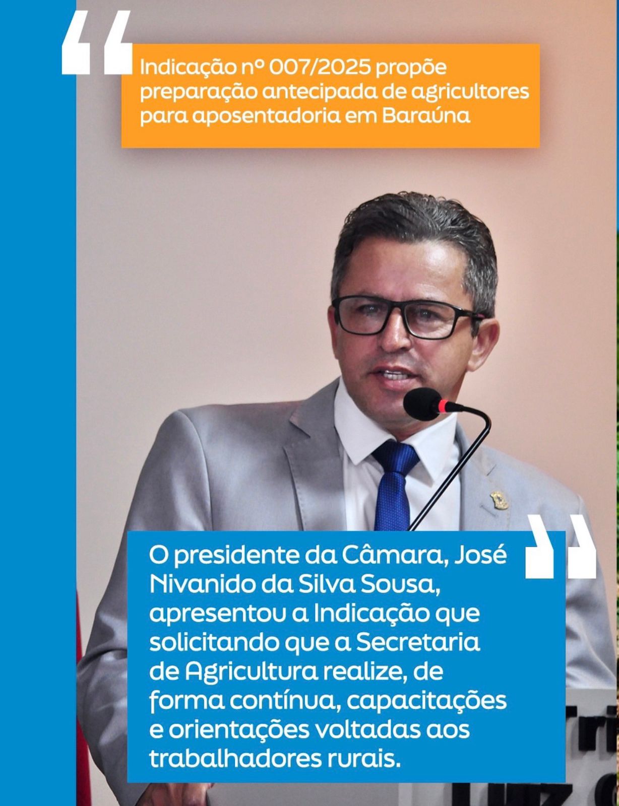 Capacitação rural fortalece acesso à aposentadoria em Baraúna