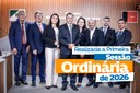 Primeira Sessão Ordinária de 2026 marca início dos trabalhos legislativos em Baraúna