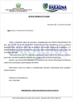 Sessão da Câmara de Baraúna é adiada para quarta-feira (22) após ponto facultativo