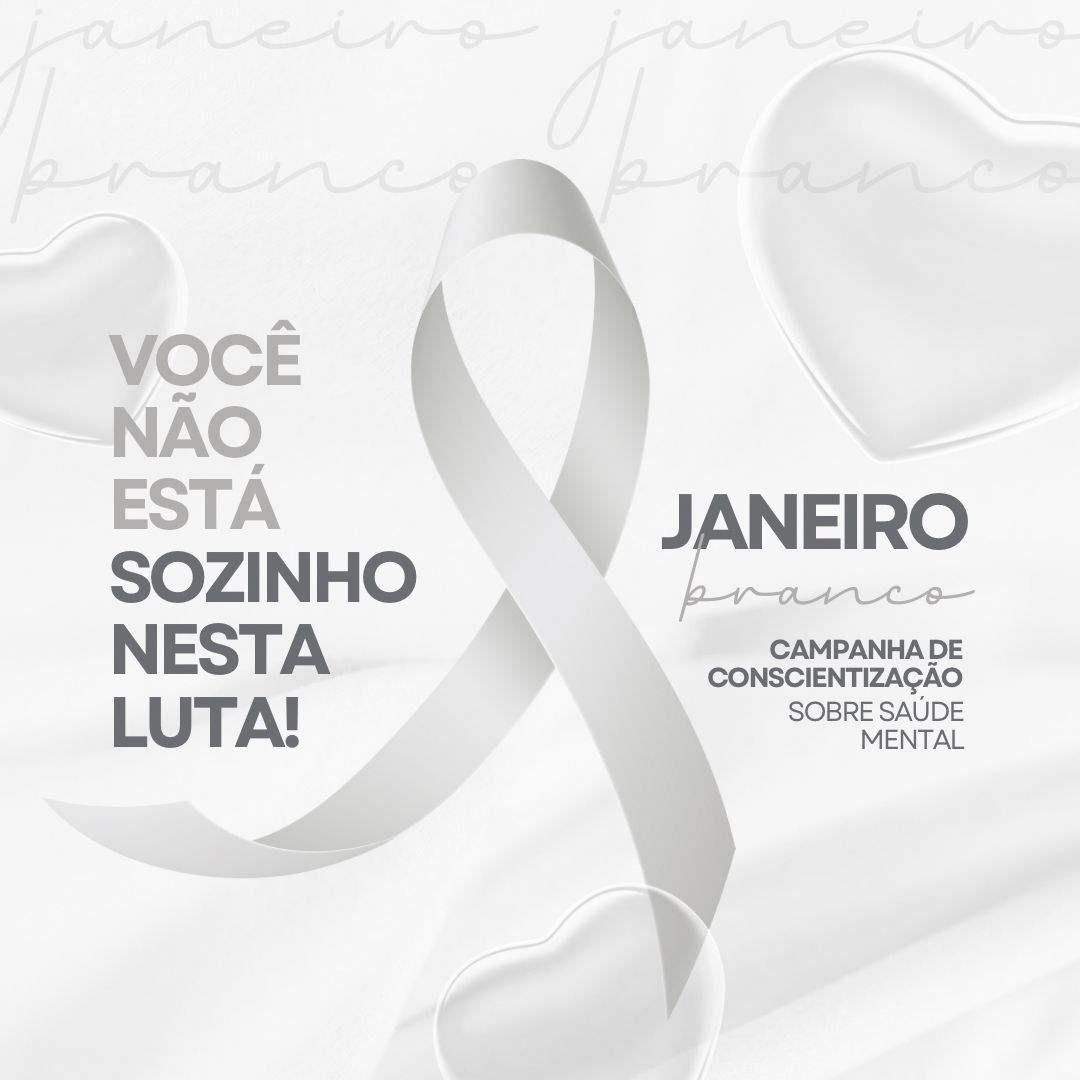 Janeiro Branco: Câmara Municipal reforça a importância do cuidado com a saúde mental